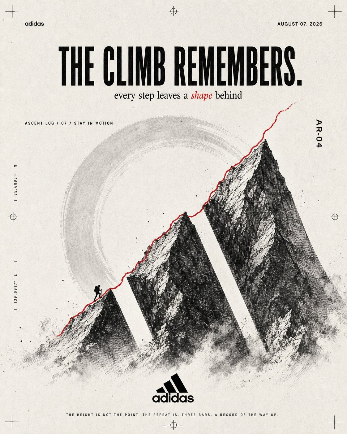 The climb remembers